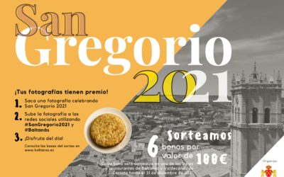 ¿Cómo celebras San Gregorio 2021? BASES DEL SORTEO “SAN GREGORIO 2021” EN BALTANÁS