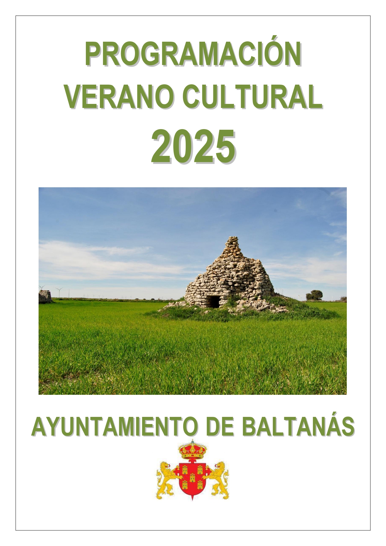 PROGRAMACIÓN VERANO CULTURAL 2025